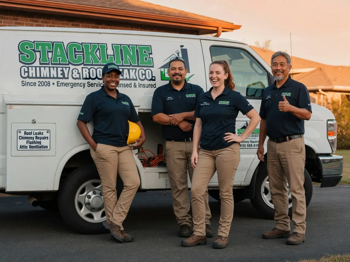 Chimney flashing repair company in Virginia, IL